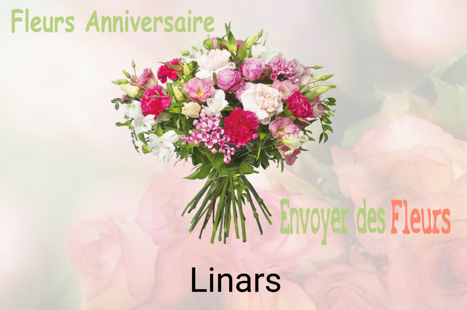 Bouquet de fleurs d’anniversaire livré à Linars