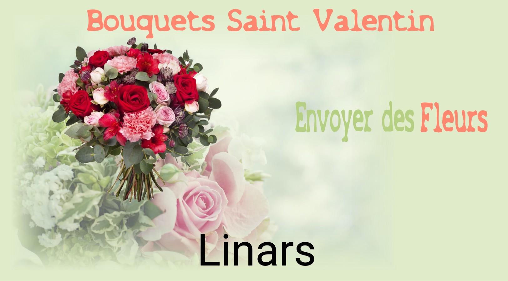 Roses de Saint-Valentin livrées à Linars